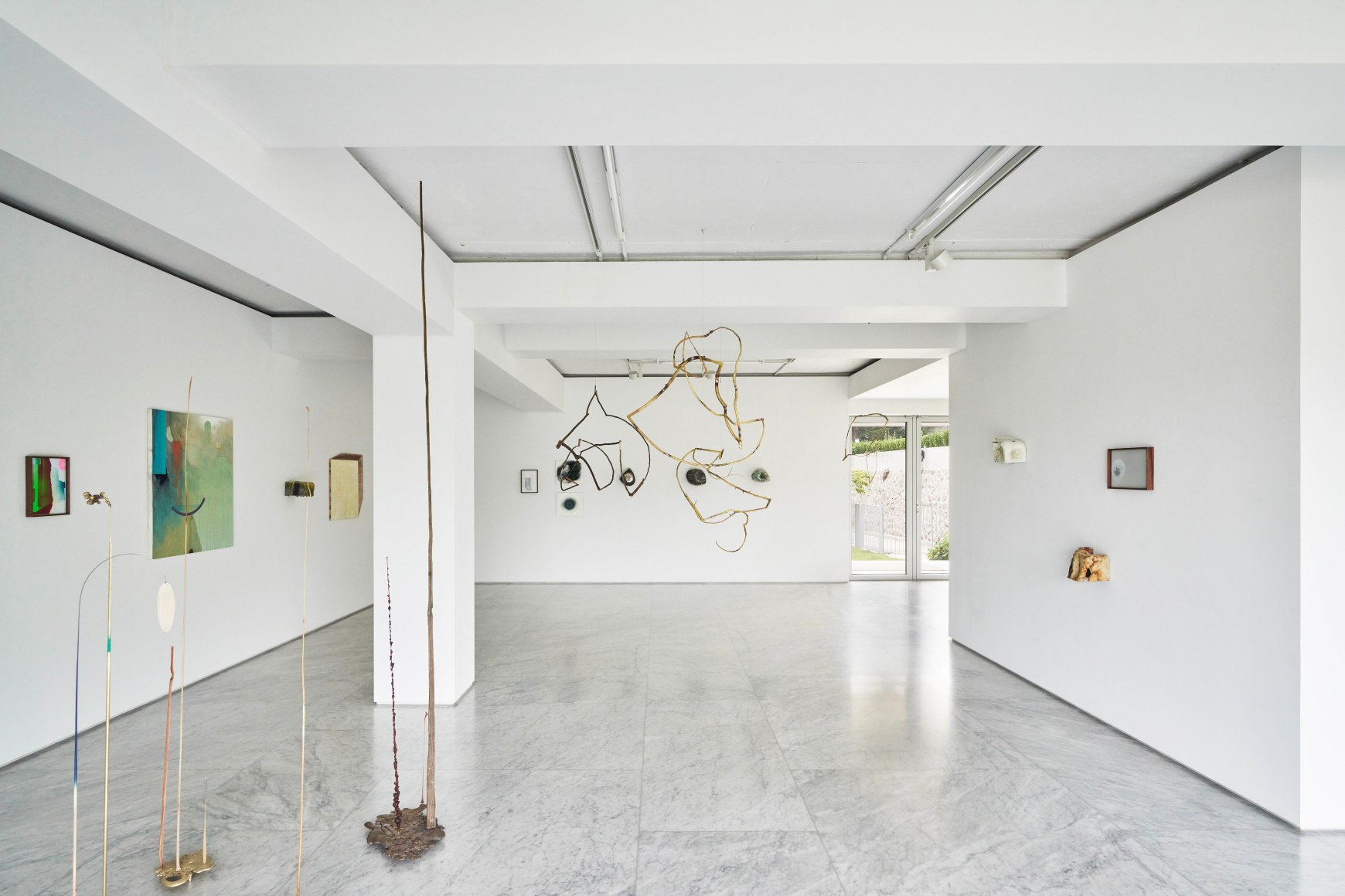 Installation view of Echoes from the Cabinet at PKM+. Courtesy of PKM Gallery.