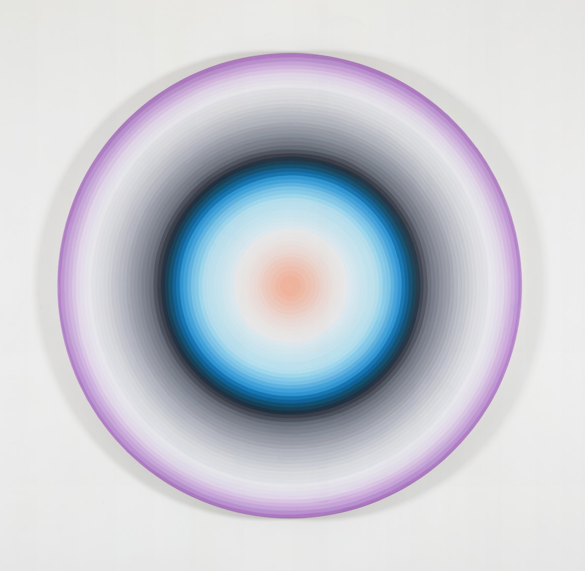 Yan Lei, Color wheel-K2, 2019. Acrylic on canvas, diameter 180 cm. Courtesy of the artist &amp;amp; PKM Gallery.