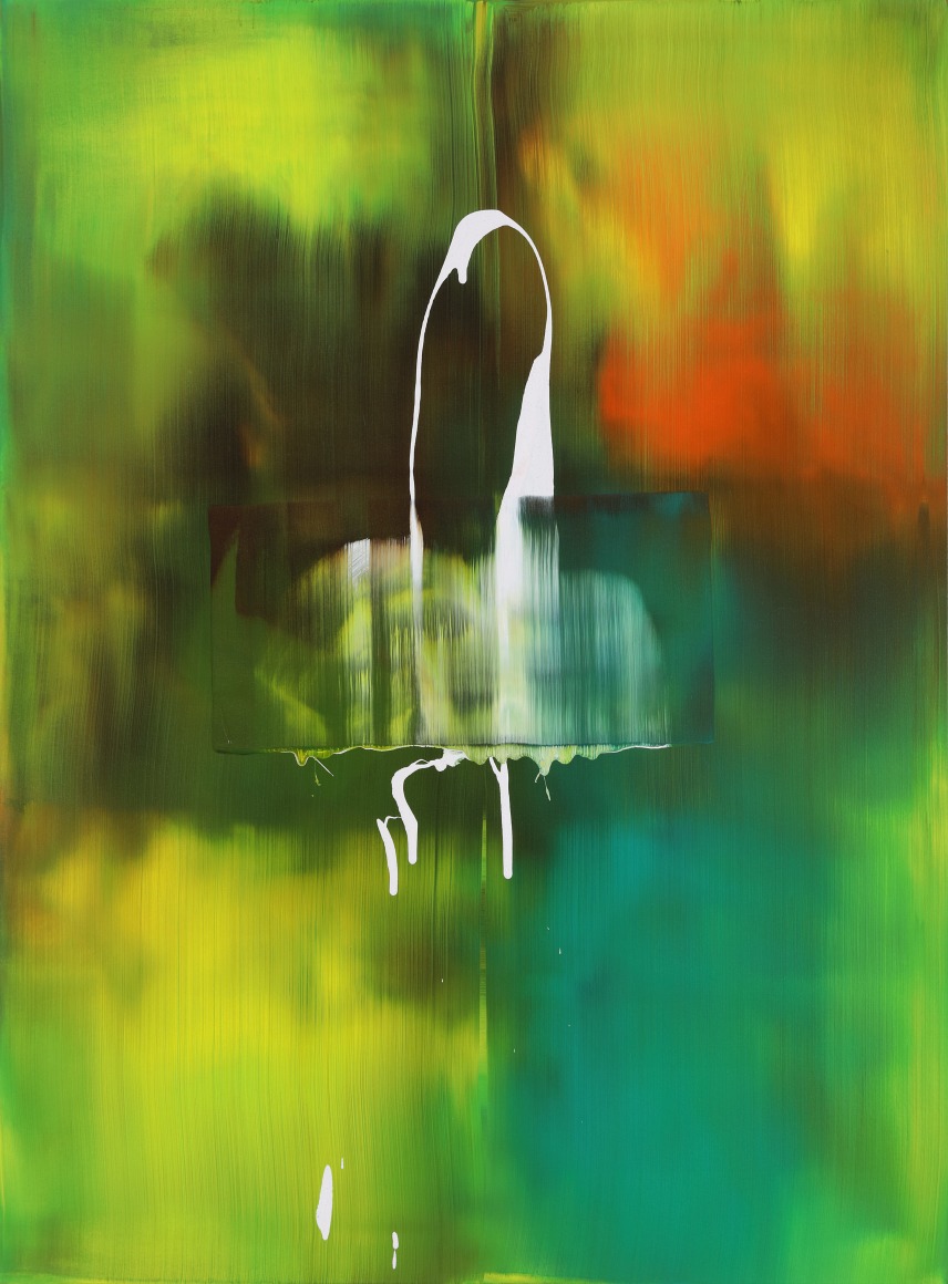 Shin Min Joo,&nbsp;Uncertain Emptiness 2062,&nbsp;2020.&nbsp;Acrylic on canvas,&nbsp;130 x 97 cm.&nbsp;Courtesy of the artist &amp;amp; PKM Gallery.