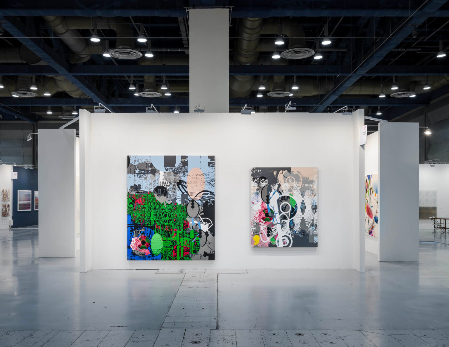 Installation view of PKM Gallery booth (COEX Exhibition Center Hall B, B15) in Kiaf SEOUL 2023.
