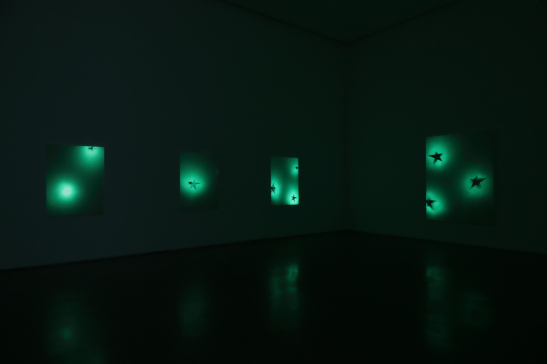 Installation view of&nbsp;Koo Jeong A: 2O2O&nbsp;at PKM &amp;amp; PKM+. Courtesy of PKM Gallery.