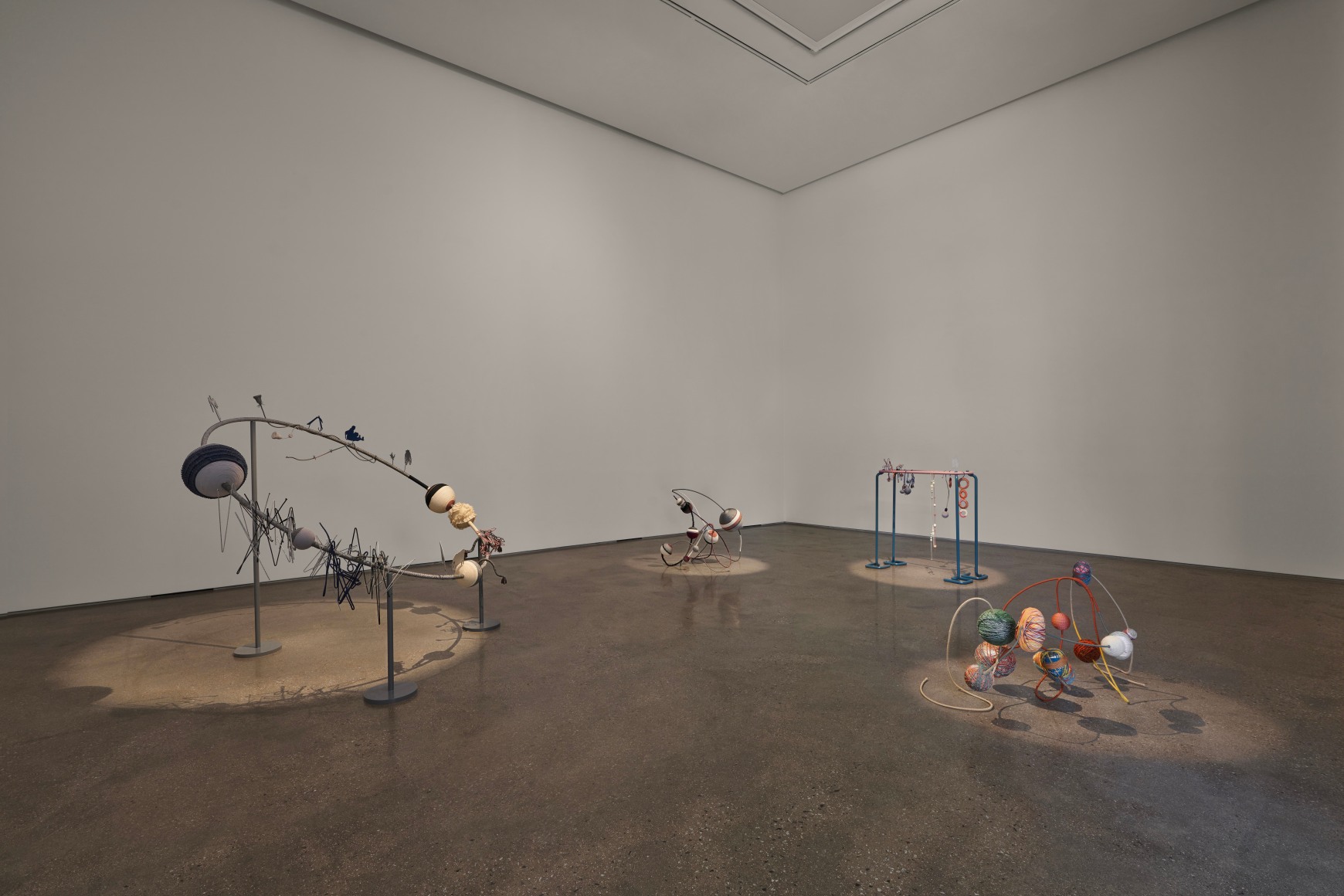 Installation view of Amateur Composer at PKM & PKM+., Courtesy of PKM Gallery.