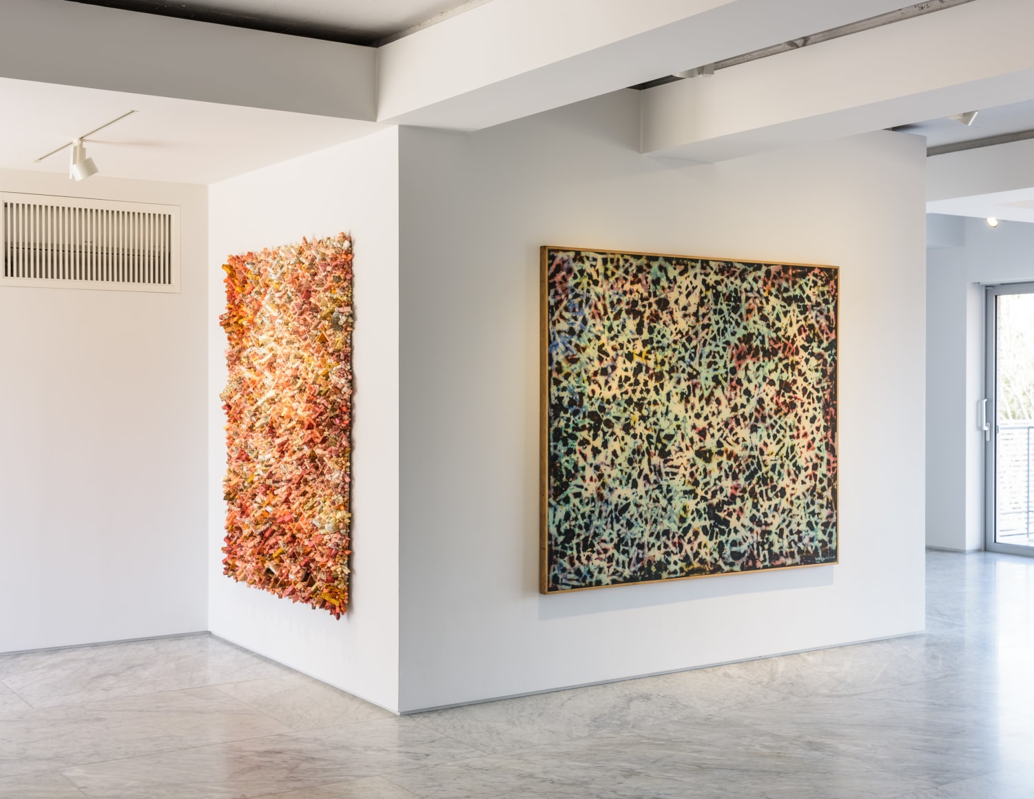 Installation view of&nbsp;Kwang Young Chun: WORKS 1975-2018 at PKM &amp;amp; PKM+., Courtesy of PKM Gallery.