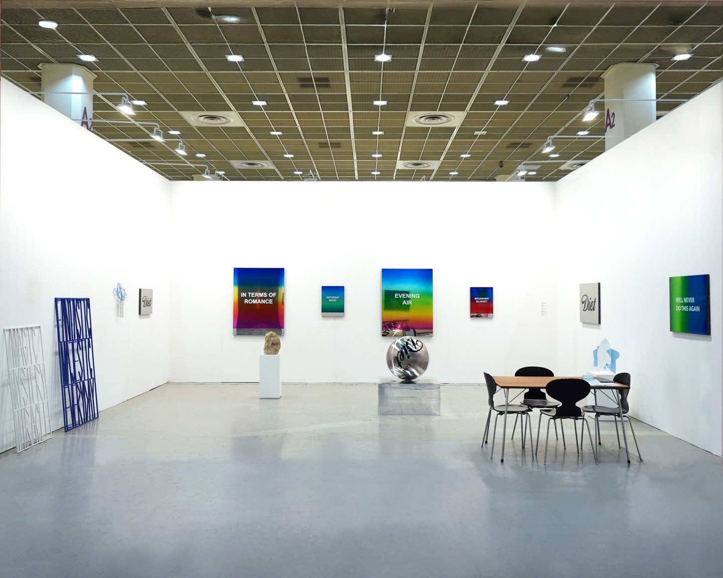 Installation view of PKM Gallery booth (COEX Convention center Hall A14) in GALLERIES ART FAIR 2025., Courtesy of PKM Gallery.