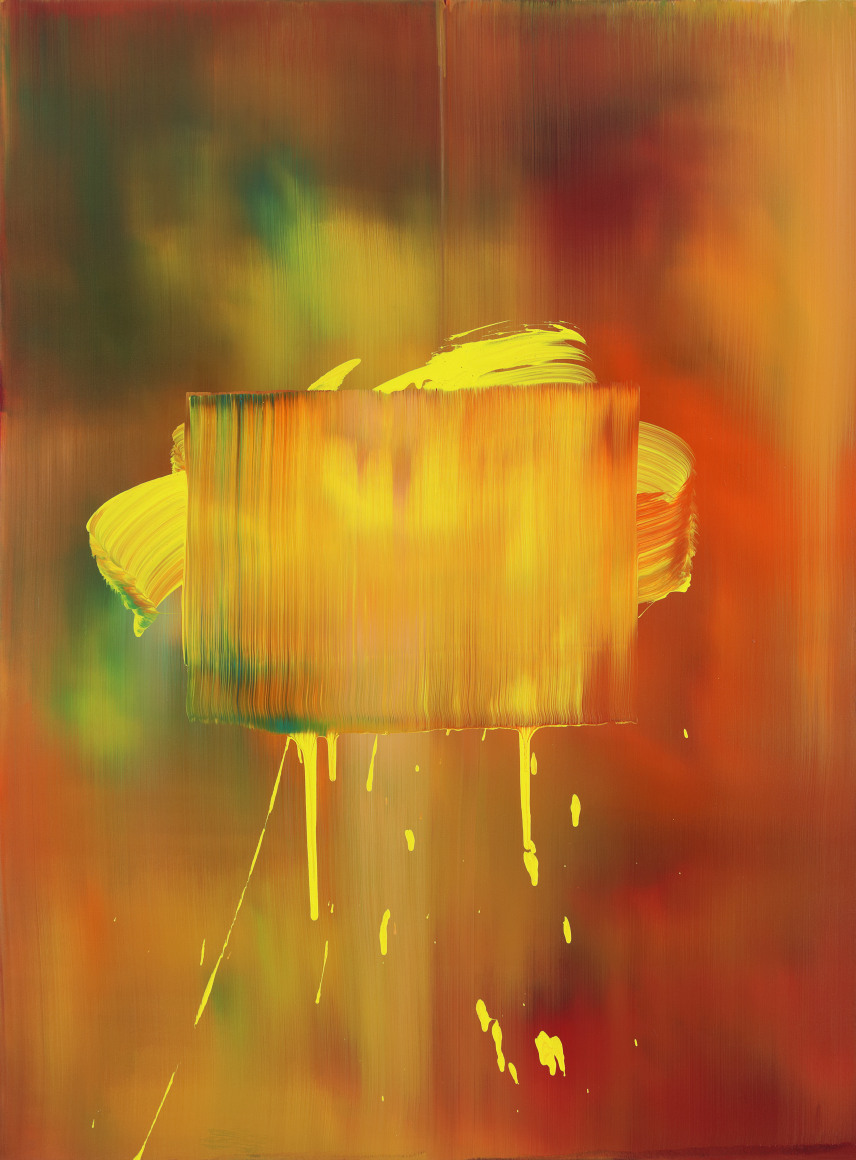 Shin Min Joo. Uncertain Emptiness 2065, 2020, Acrylic on canvas, 130 x 97 cm. Courtesy of the artist & PKM Gallery. 
