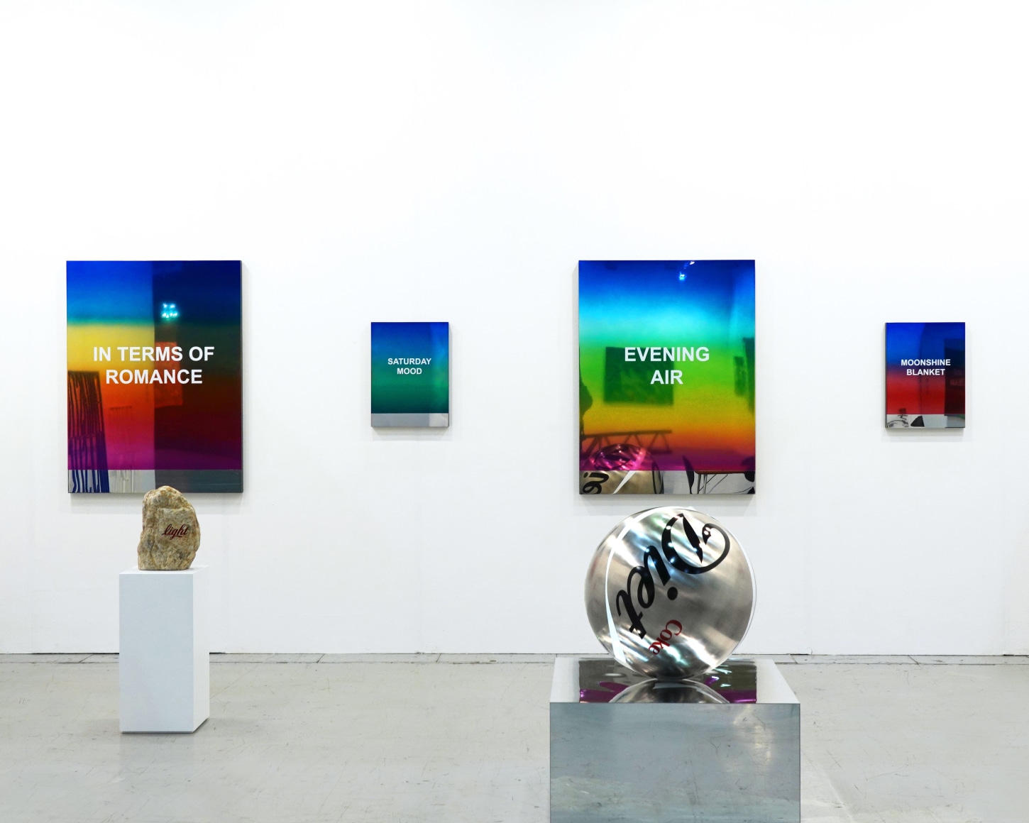 Installation view of PKM Gallery booth (COEX Convention center Hall A14) in GALLERIES ART FAIR 2025., Courtesy of PKM Gallery.