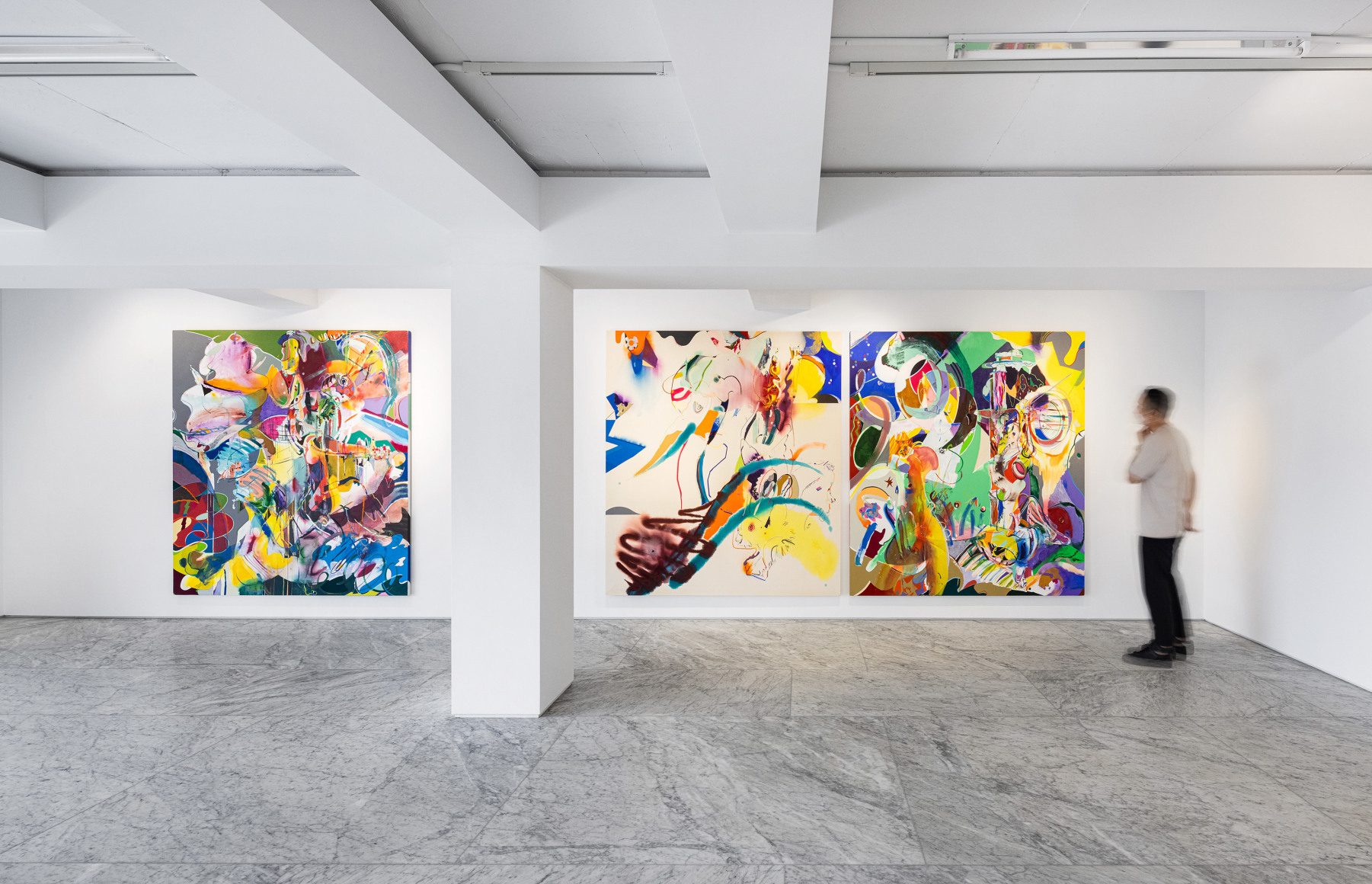Installation view of "Young Do Jeong: Bury me" at PKM+. Courtesy of the artist & PKM Gallery.
