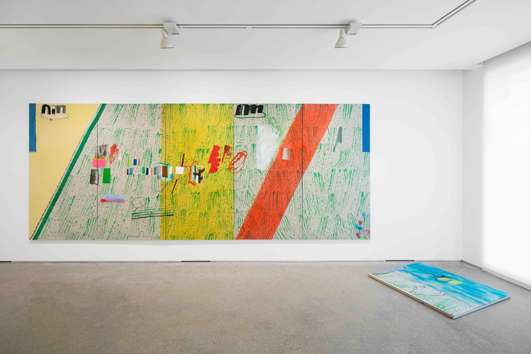 &nbsp;Installation view of Bek Hyunjin: Beyond Words at PKM&amp;amp;PKM+., Courtesy of PKM Gallery.