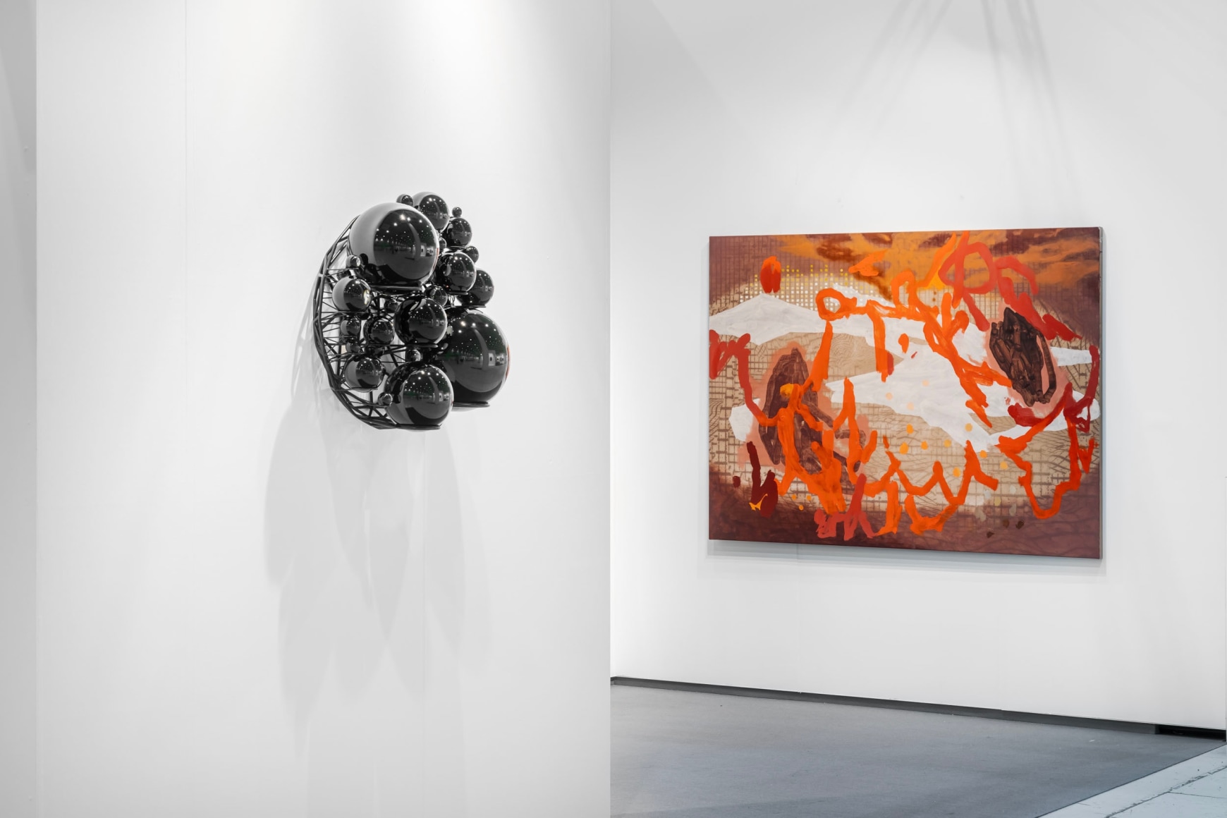 Installation view of PKM Gallery booth (COEX Exhibition Center Hall C, A14) in FRIEZE SEOUL 2023.