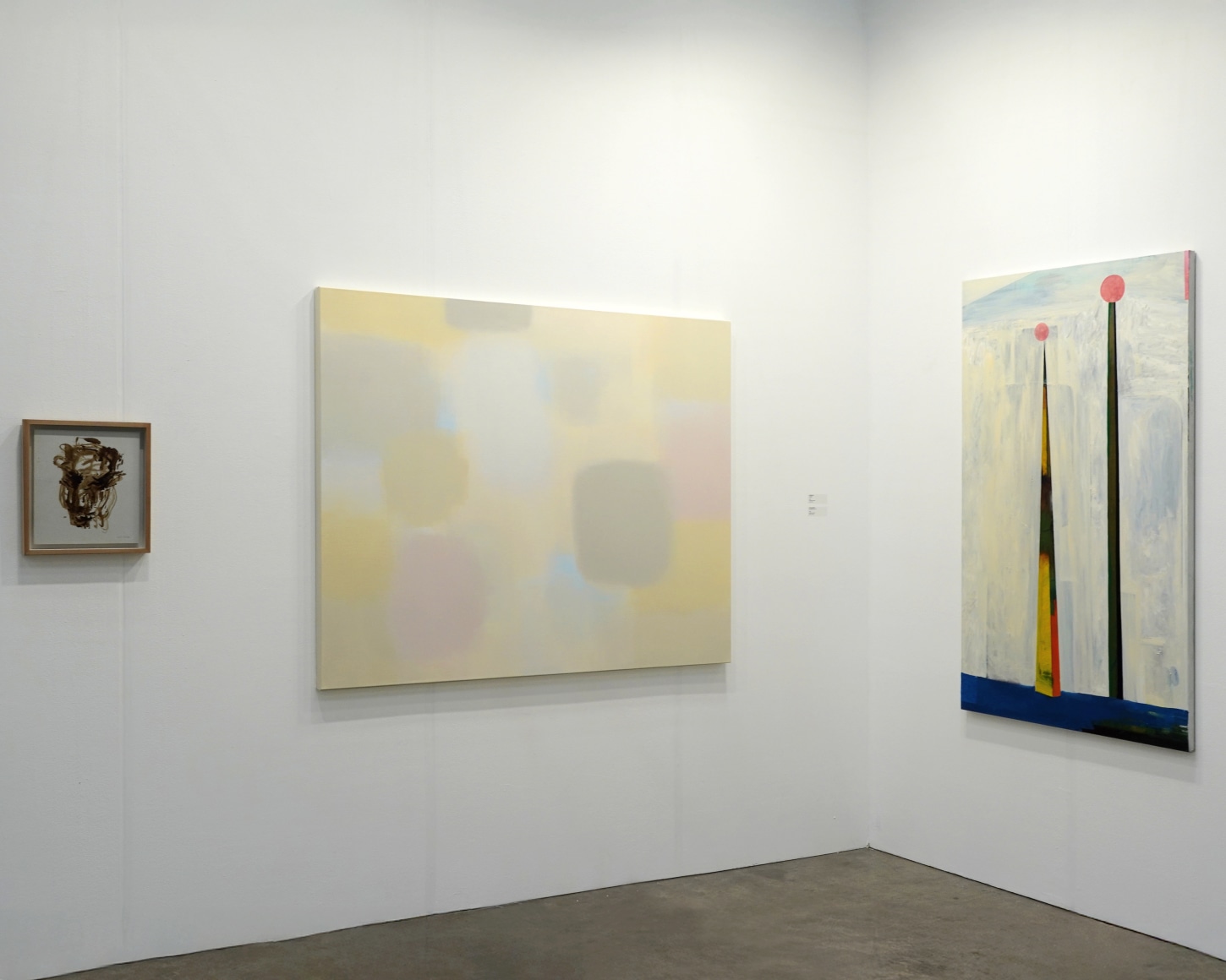 Installation view of PKM Gallery booth (no. B-21) in ART BUSAN 2025., Courtesy of PKM Gallery.