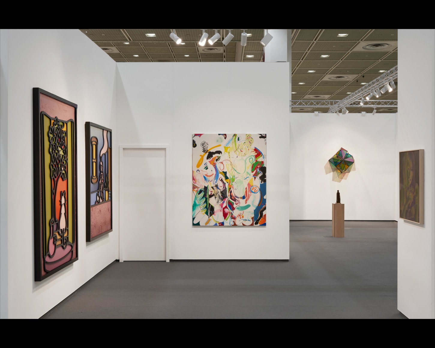 Installation view of PKM Gallery booth (COEX Convention Center Hall C &amp;amp; D, A15) in FRIEZE SEOUL 2025., Courtesy of PKM Gallery.