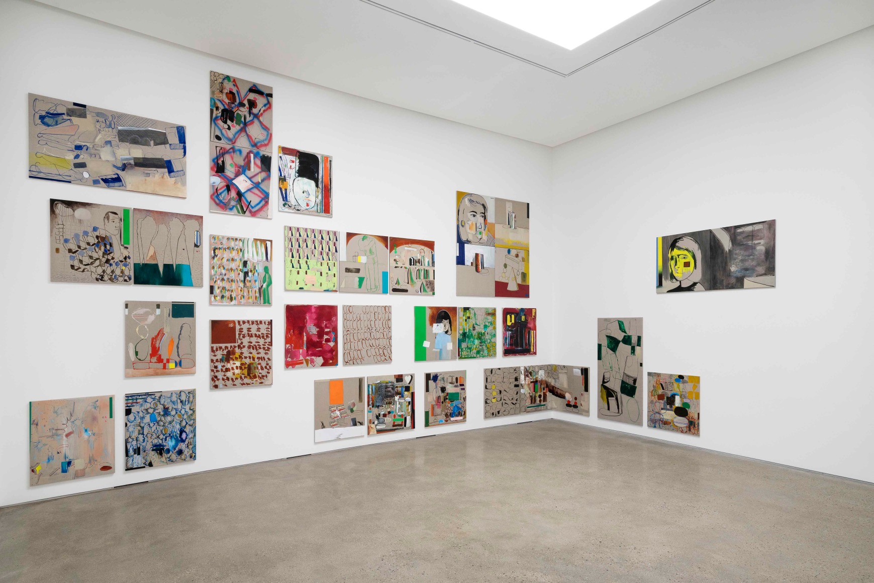 Installation view of&nbsp;Bek Hyunjin: Work Song: Soil, Mattress and Waves at PKM., Courtesy of PKM Gallery.