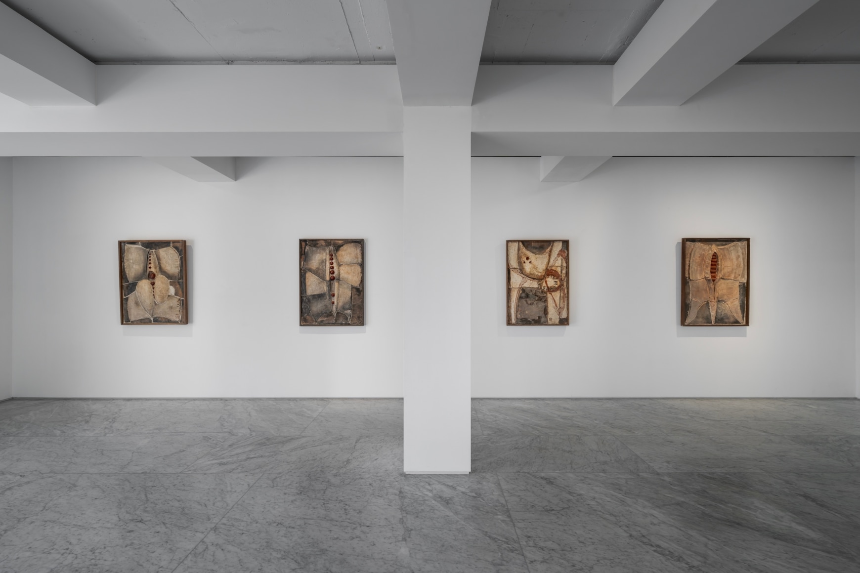 Installation view of Kwon Jin Kyu: The Reliefs at PKM+. Courtesy of PKM Gallery
