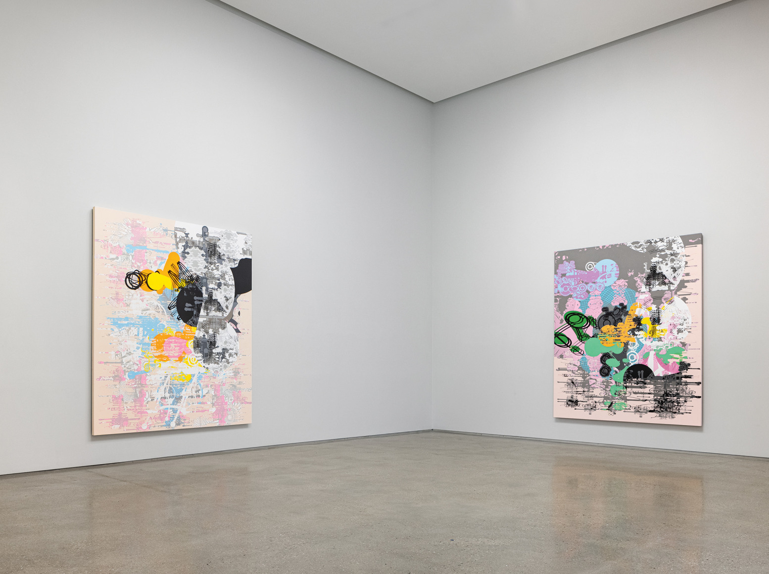 Installation View of Sang Nam Lee: The Fortress of Sense at PKM. Courtesy of PKM Gallery.