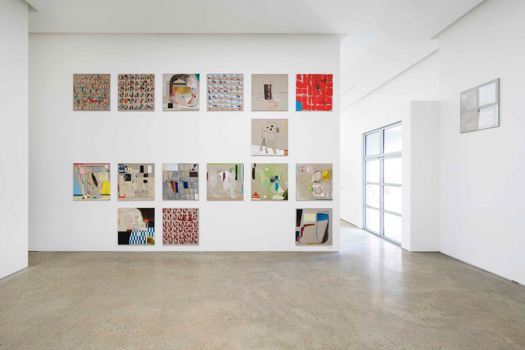 Installation view of&nbsp;Bek Hyunjin: Work Song: Soil, Mattress and Waves at PKM., Courtesy of PKM Gallery.