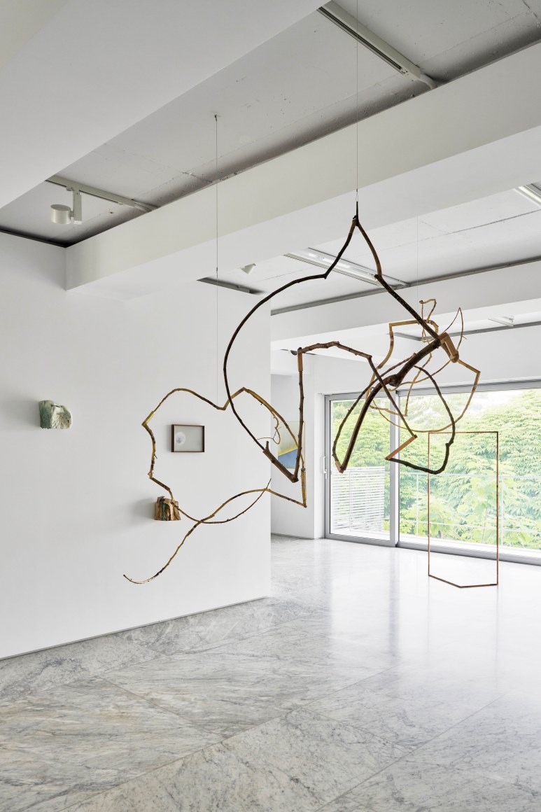 Installation view of Echoes from the Cabinet at PKM+. Courtesy of PKM Gallery.