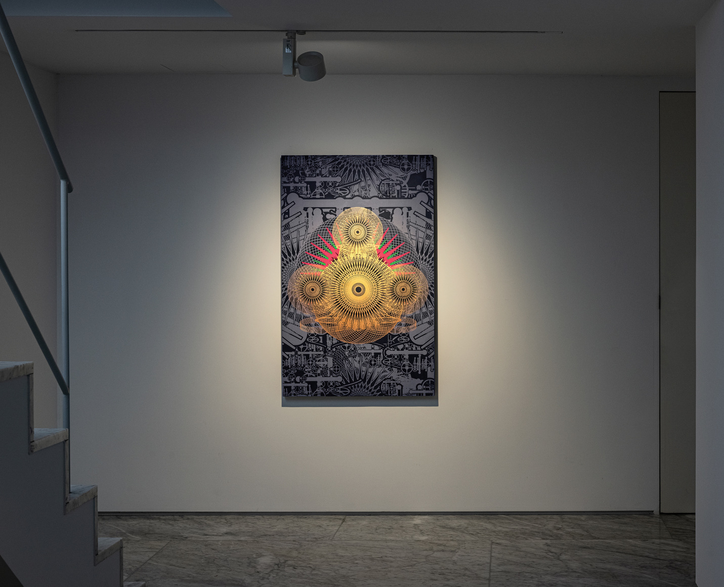 Installation View of Sang Nam Lee: The Fortress of Sense at PKM&PKM+. Courtesy of PKM Gallery.