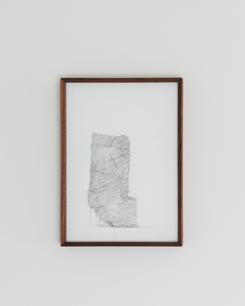 Koo Hyunmo, rebuild, 2019. , Acrylic on canvas, 29.7 x 21 cm, 31 x 22.2 cm (frame).