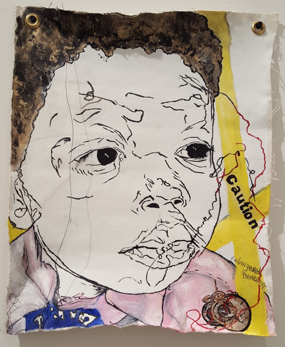 CAREY FRANCIS Brass  2016, oil on canvas, 22 x 17 inches.