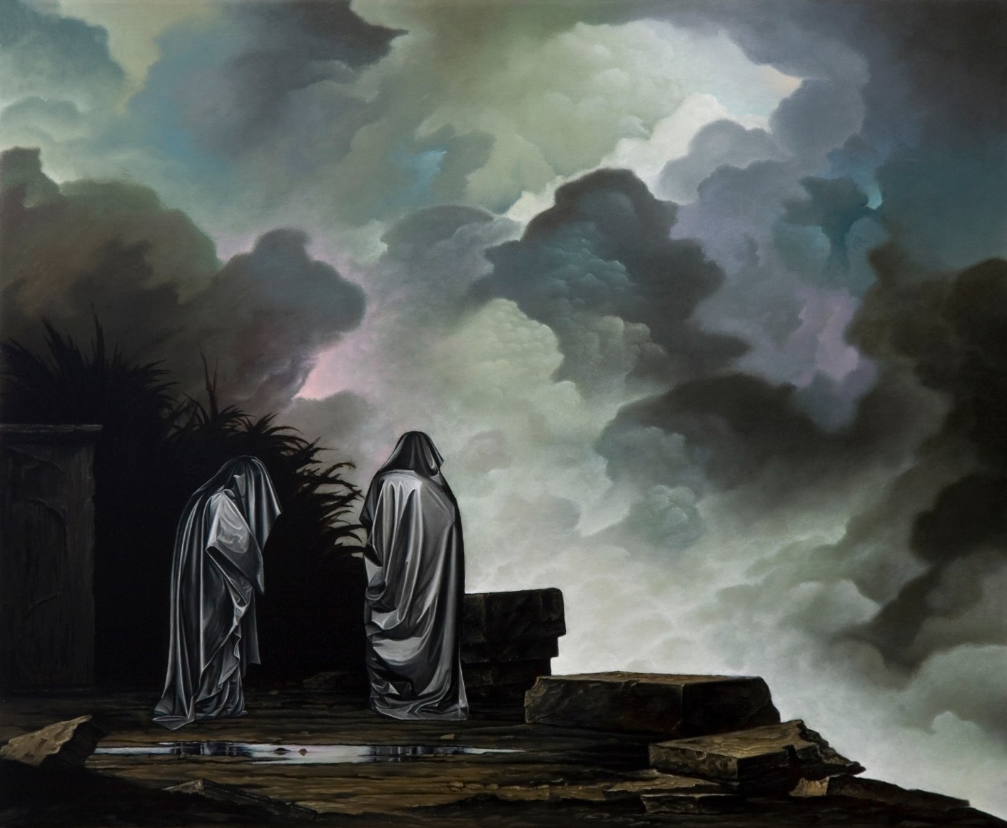 JOHN STARK The Quickening 2010, oil on panel, 16 x 20 inches
