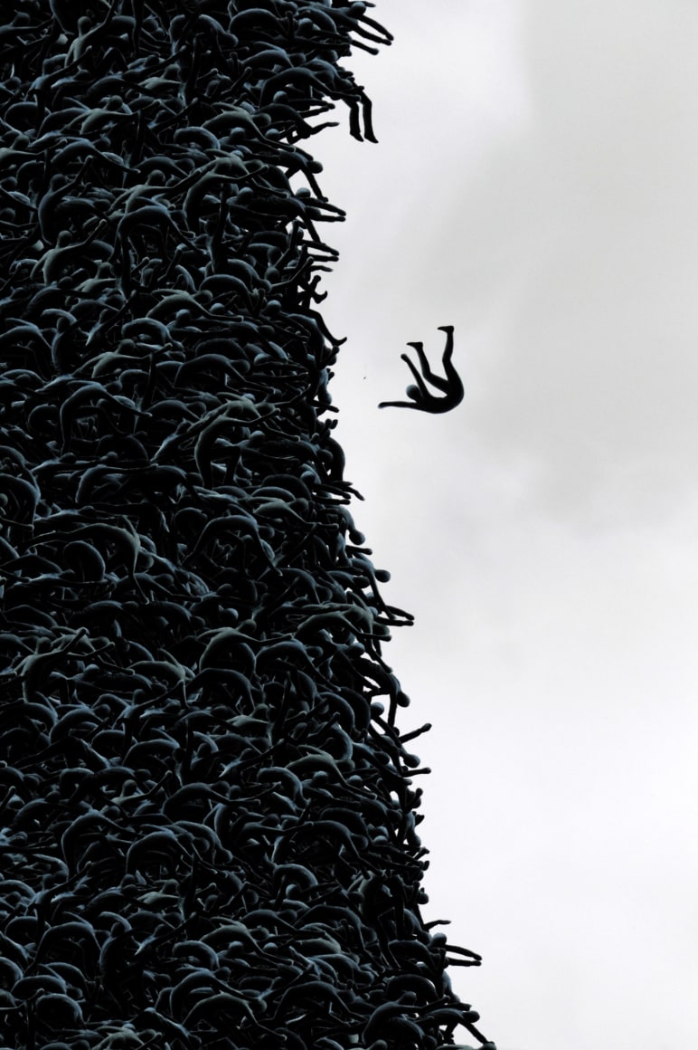 WOOJIN CHANG -scape (detail) 2010-2011, digital print, 103 x 348 inches. Installation view: ACADEMY 2011, Conner Contemporary Art.