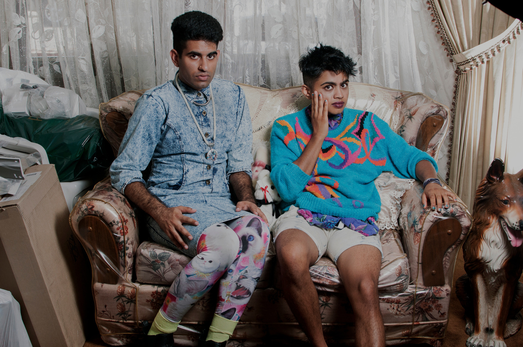 TIPH BROWNE Alok and Janani (from Trans-ish) 2015, Epson Hot Press Bright, 20 x 30 inches