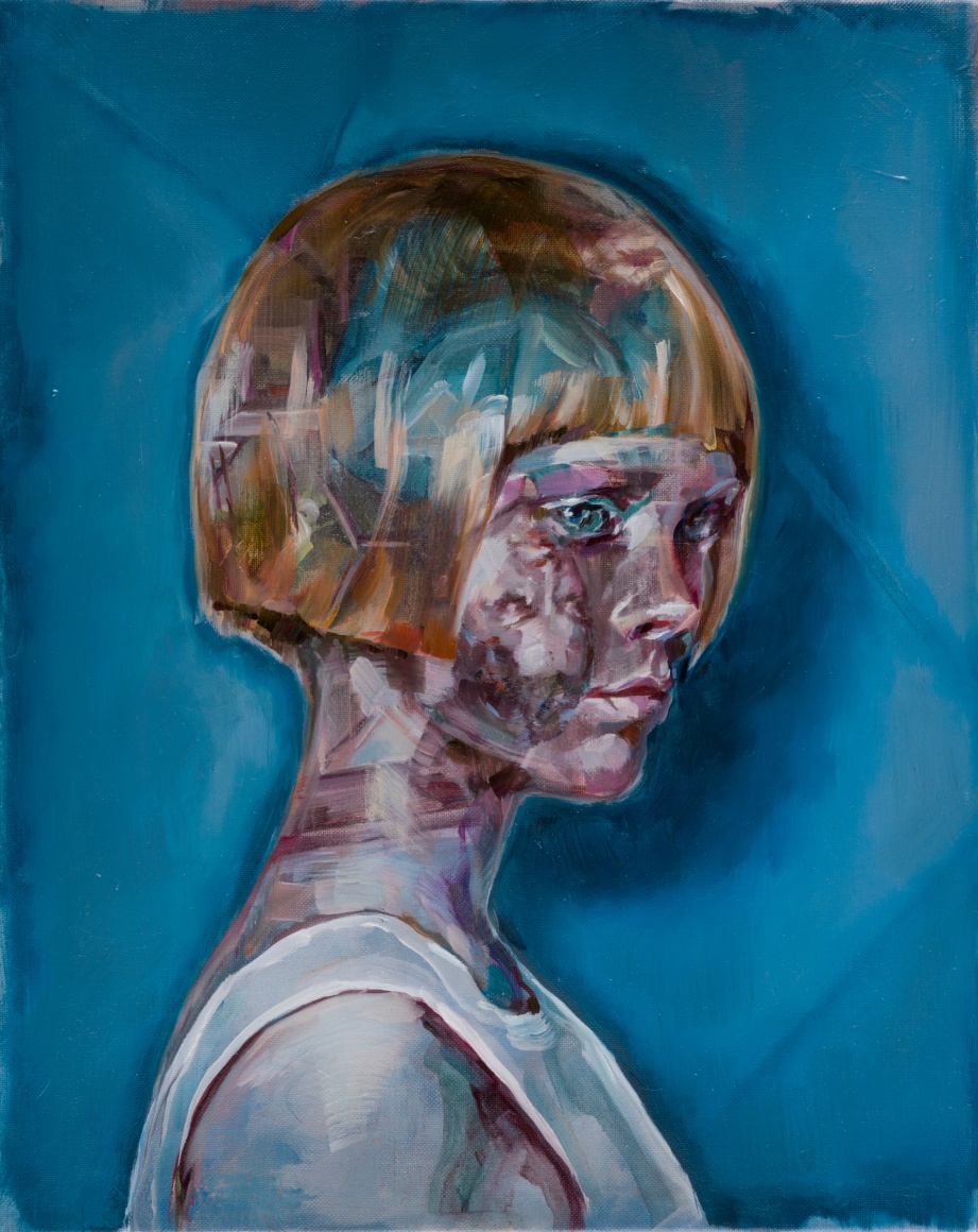 JUSTINE OTTO  Pauline  2016, oil on linen, 20 x 16 inches