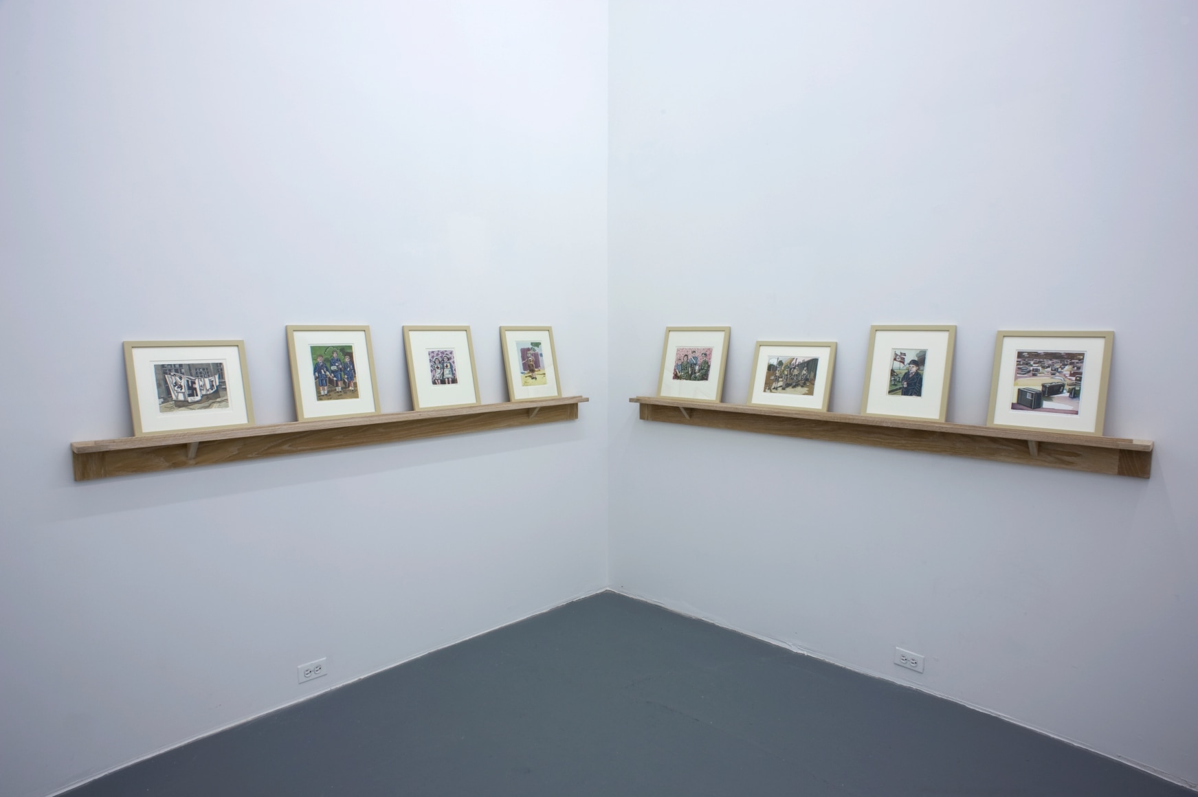 JULIE ROBERTS and KENNY HUNTER  Nothing Lasts Forever 2012. Installation view: CONNERSMITH.