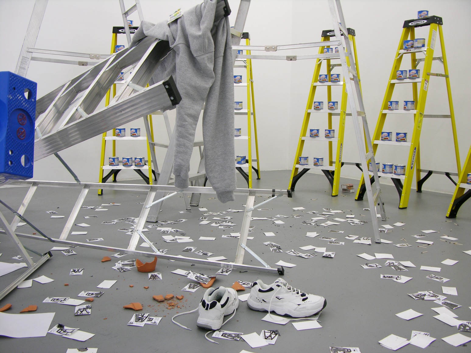 WILMER WILSON IV  Faust in the City  2013, performance. Installation view: CONNERSMITH.