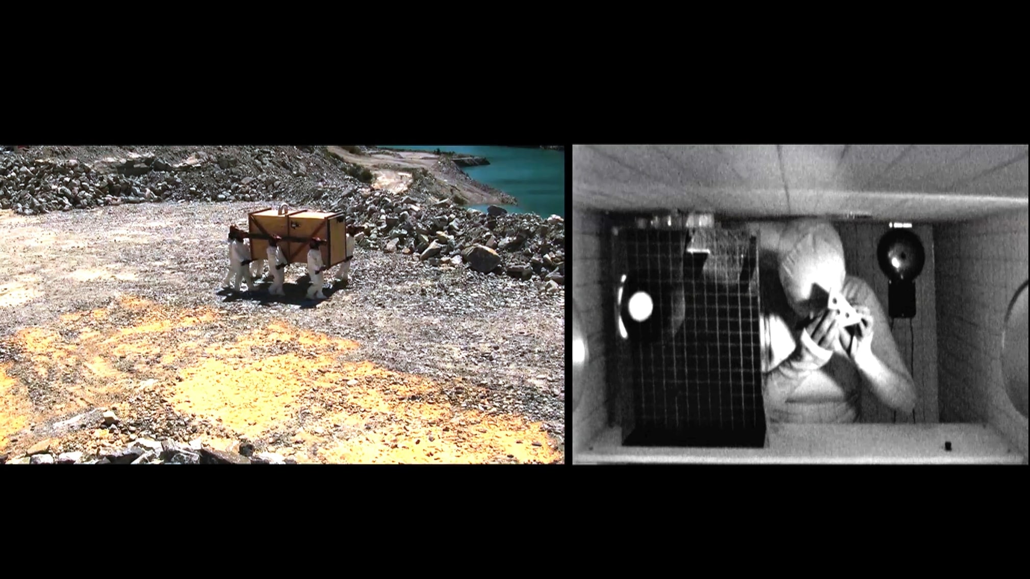 MISHA CAPECHHI System I: A to B to A (video still) 2011, single-channel video, run time: 6:15