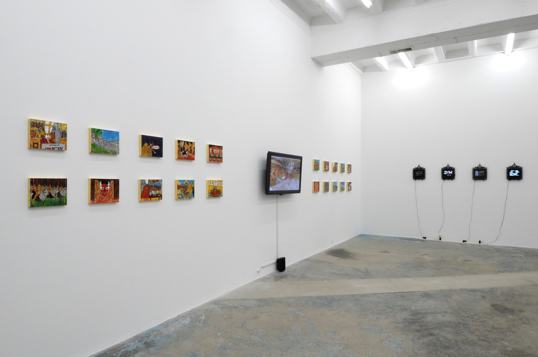 FEDERICO SOLMI Douche Bag City 2010. Installation view: Conner Contemporary Art.