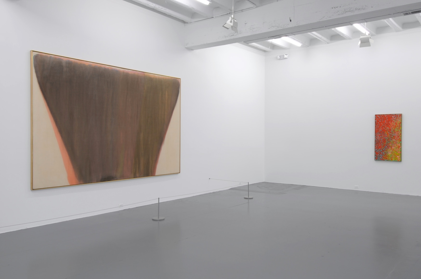 MORRIS LOUIS and ALMA THOMAS Conversations in Lyrical Abstraction 2009. Installation view: Conner Contemporary Art.