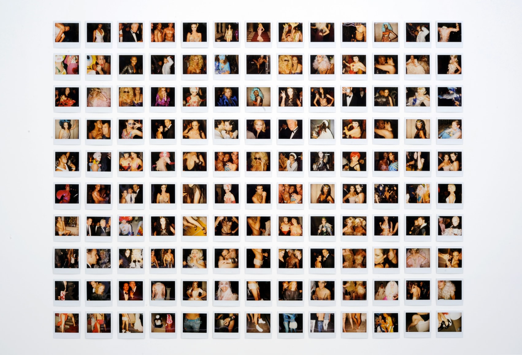 JEREMY KOST Life Ball 2009 (the Party Don't Stop) MAy 18, 2009: 9:30pm to 4am (Vienna, Austria) 2009, 130 Polaroid images, 47 x 61 inches