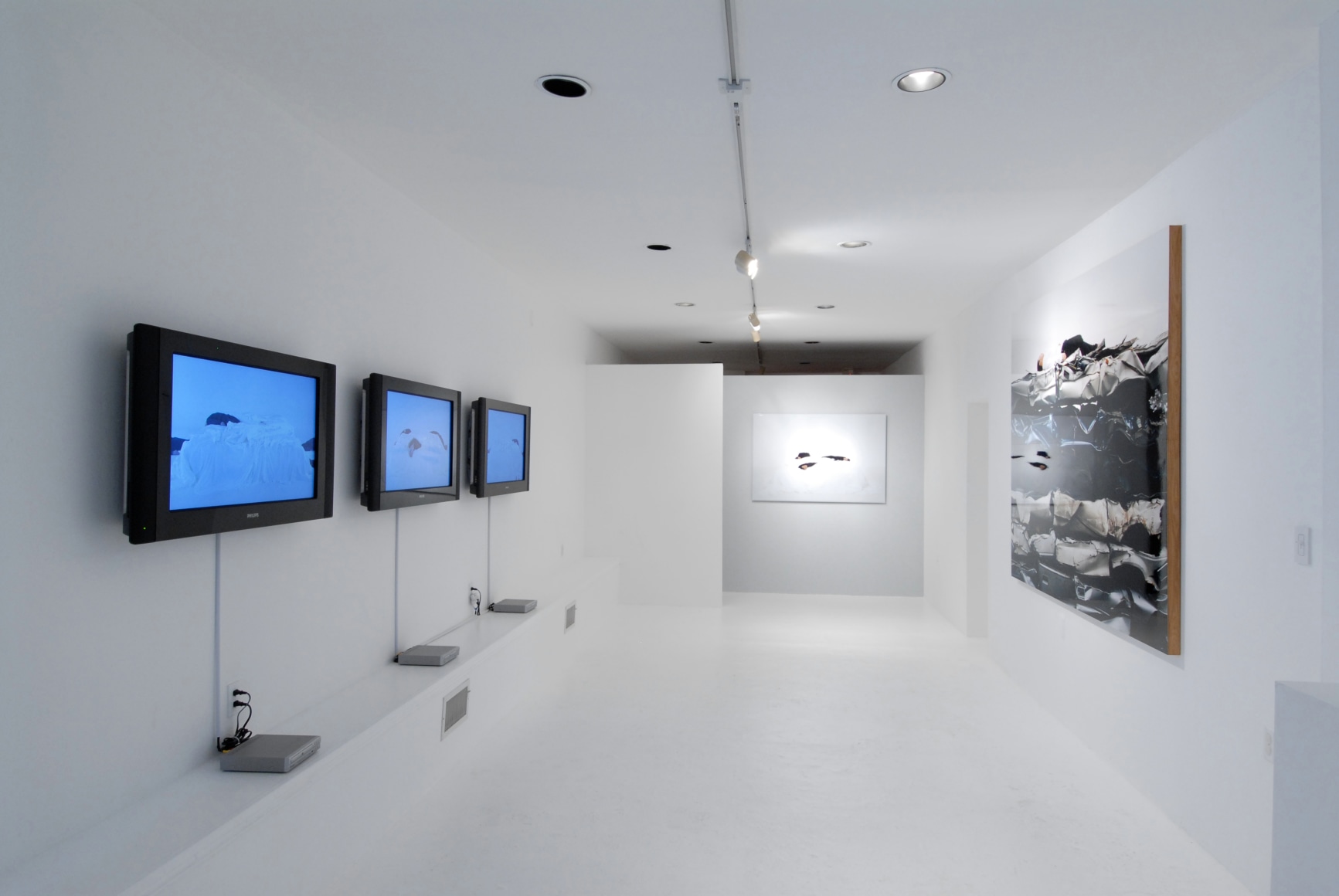 MARIA FRIBERG embedded 2007. Installation view: Conner Contemporary Art.