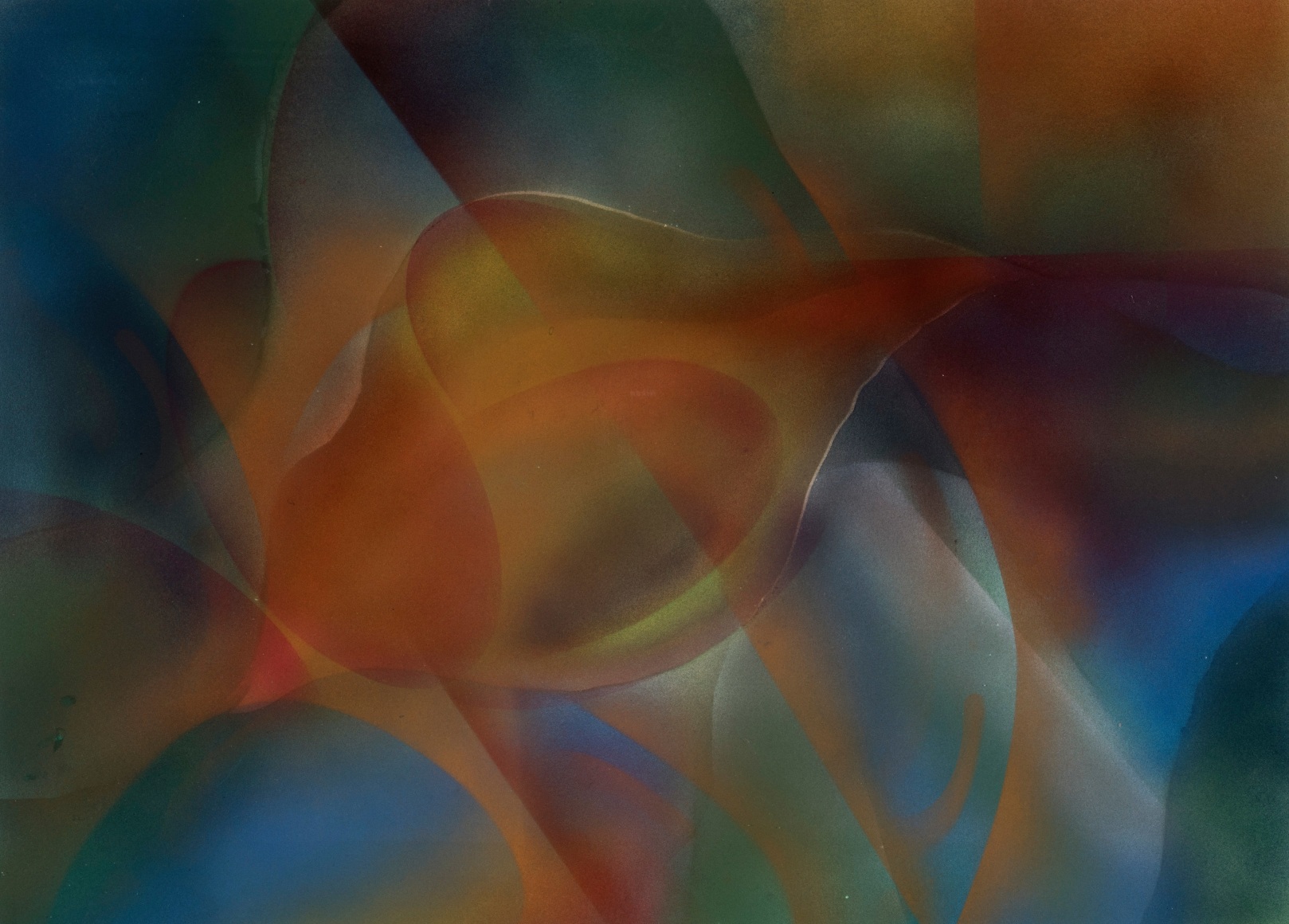 Kenneth Victor Young  Untitled  1979, aerosol acrylic on paper, 22 x 30 inches