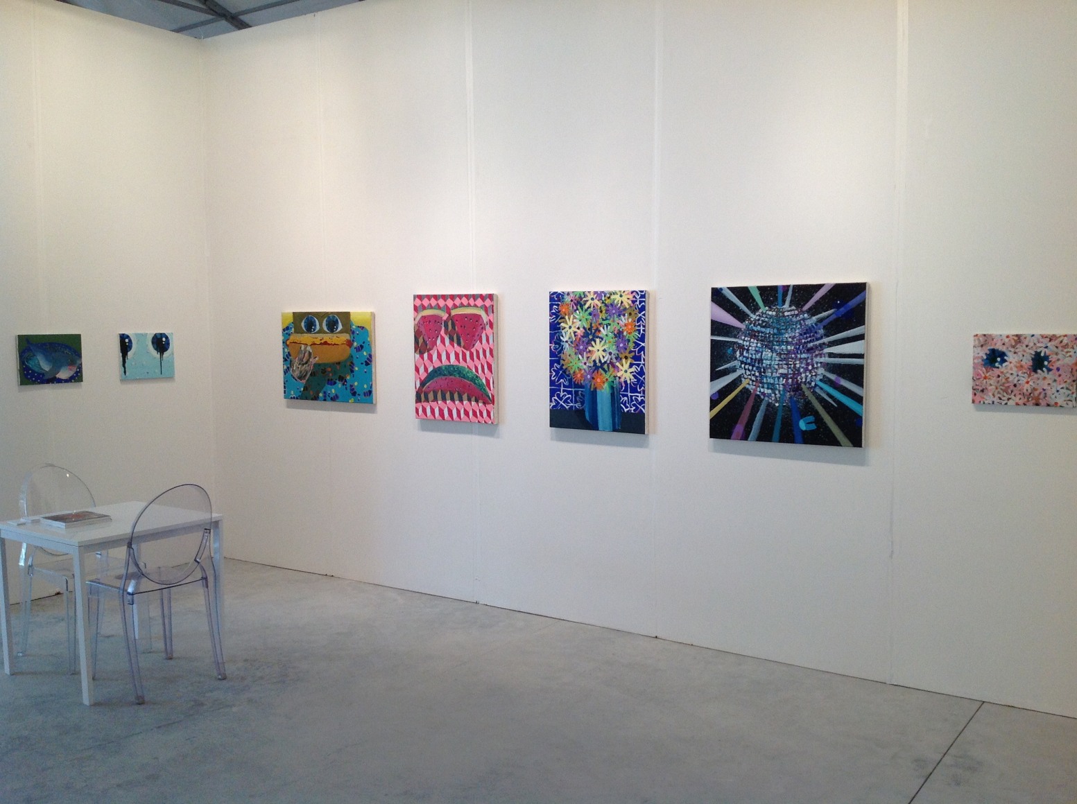 PHILIP HINGE  Misplaced Affections  2013. Installation view: booth E77, CONTEXT, Miami, FL