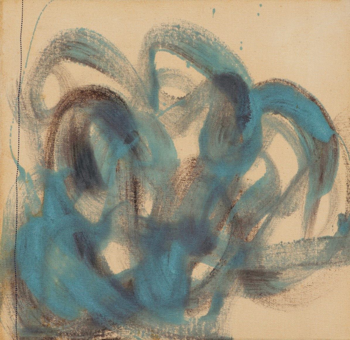 Untitled (blue gesture), 1957