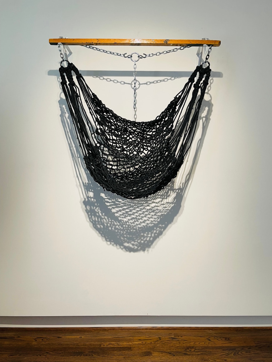 Leisure Swing, Black Paint, 2022