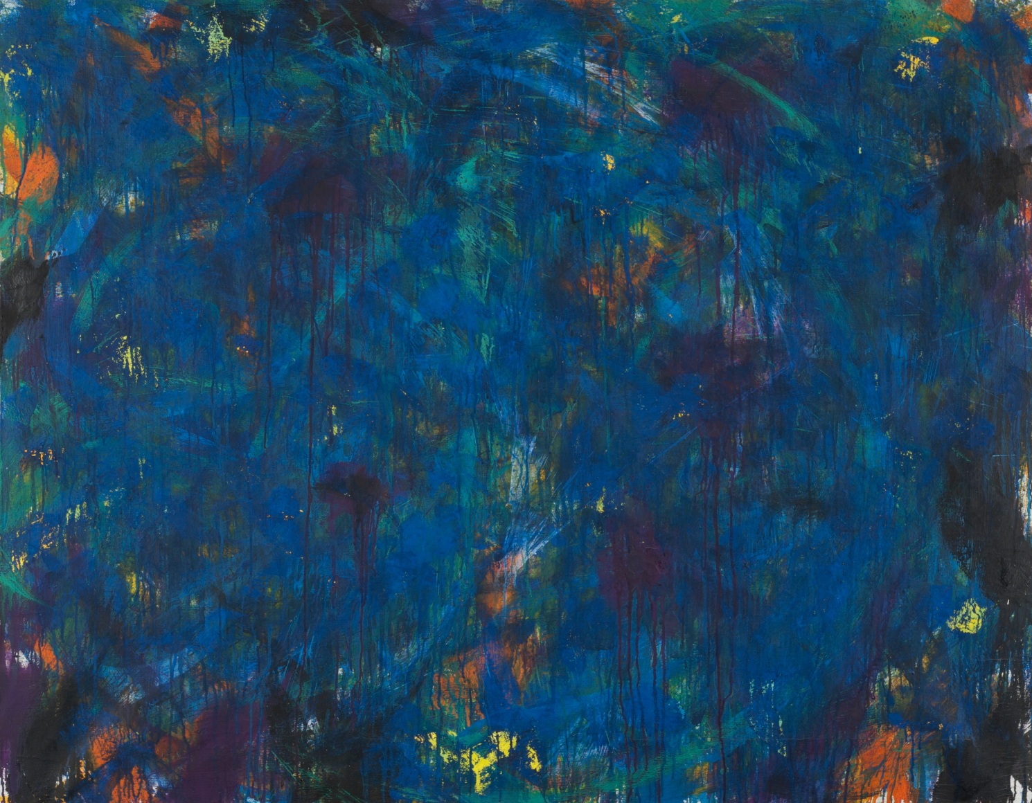 NORMAN BLUHM Passing Waterfall