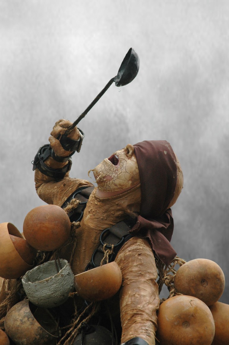 JJ McCracken Thirst, and the Martyr archival pigment print, 30 x 22 inches