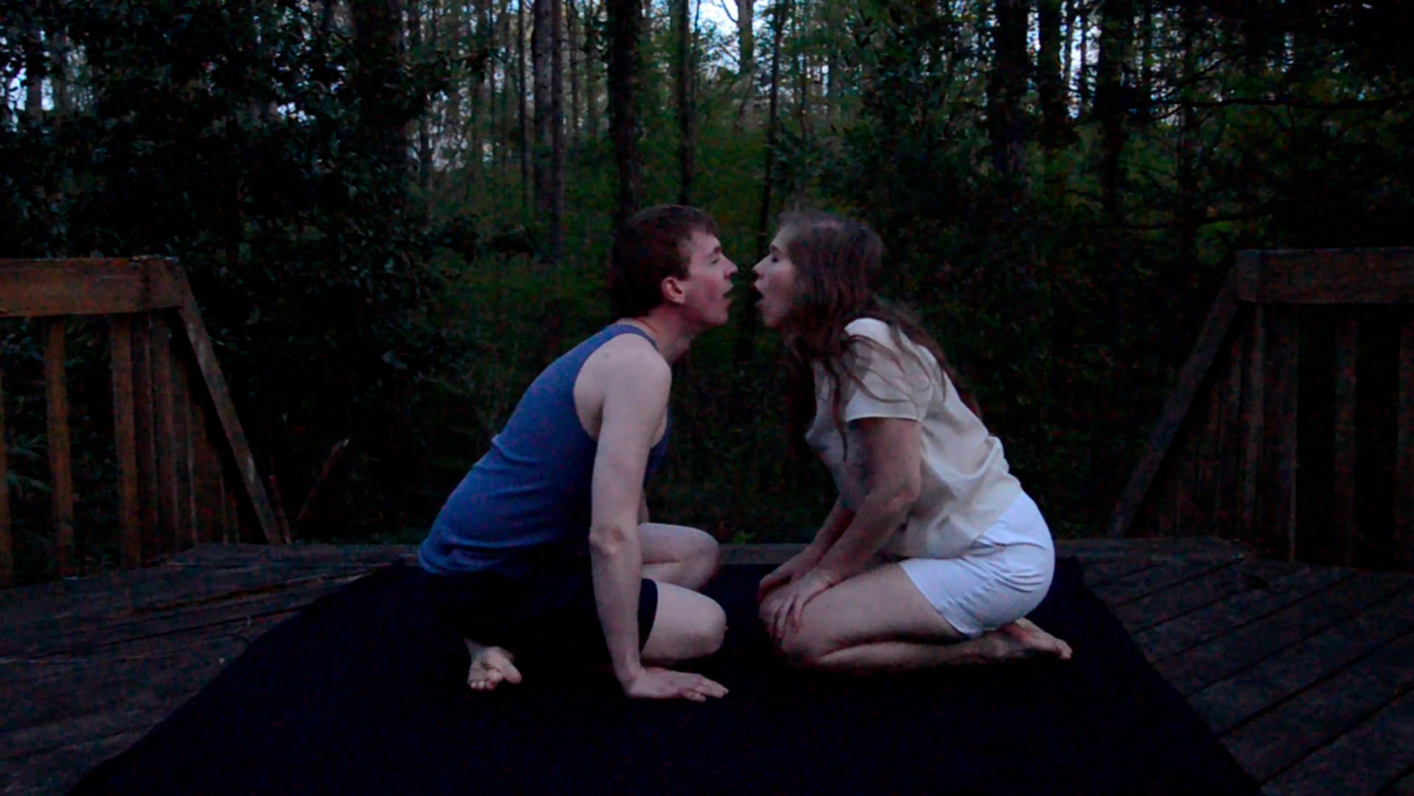 EMILIA PENNANEN Breath Away (video still) 2015, video performance 1920 x 1080p, run time: 2:19