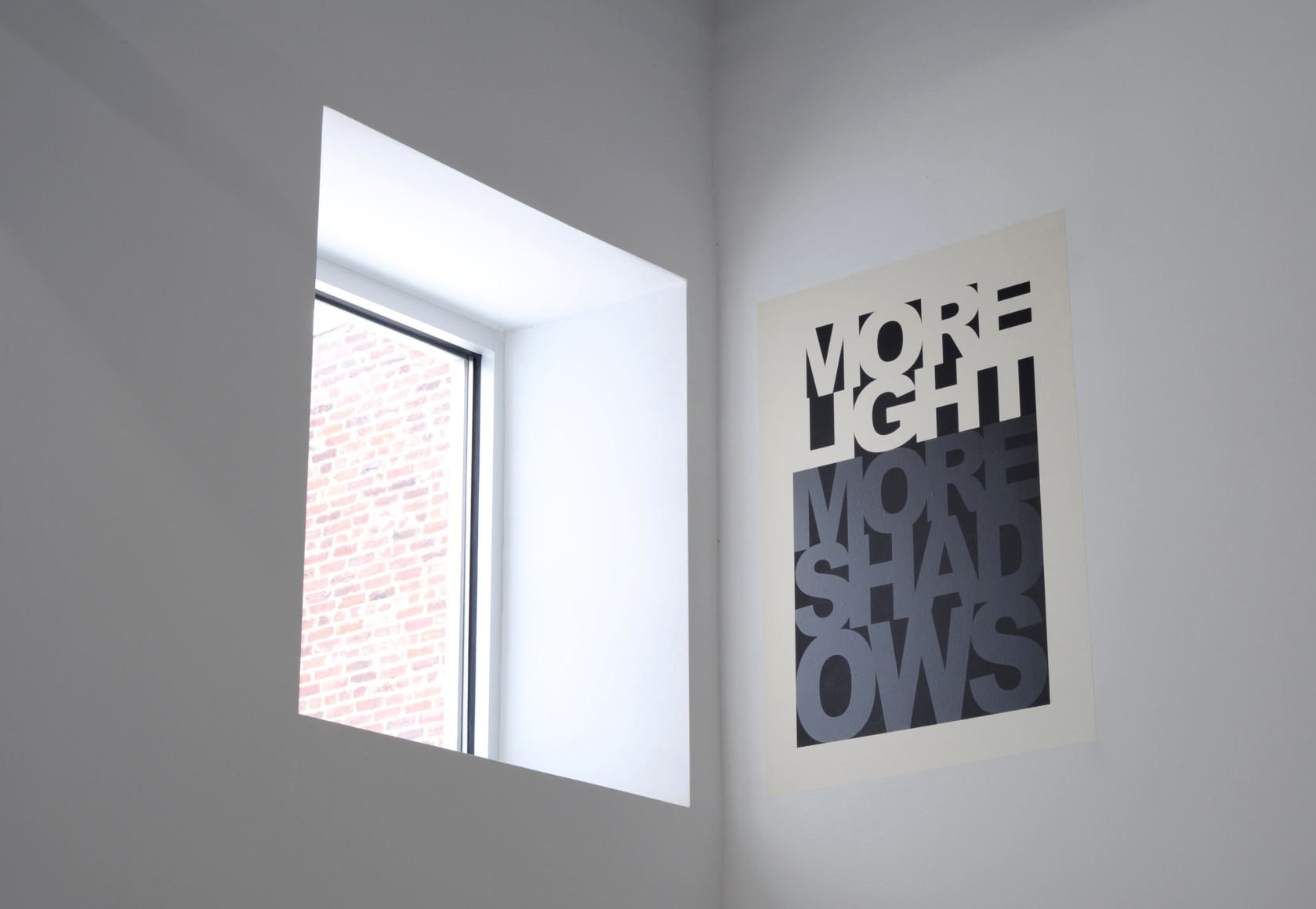 KENNY HUNTER Like Water in Water 2009. Installation view: Conner Contemporary Art.