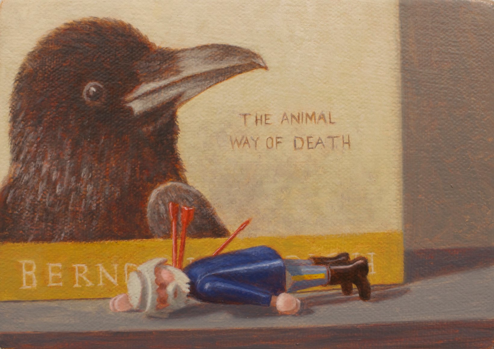 NATHAN LODA Life Everlasting 2013, oil on canvas, 5 x 7 inches
