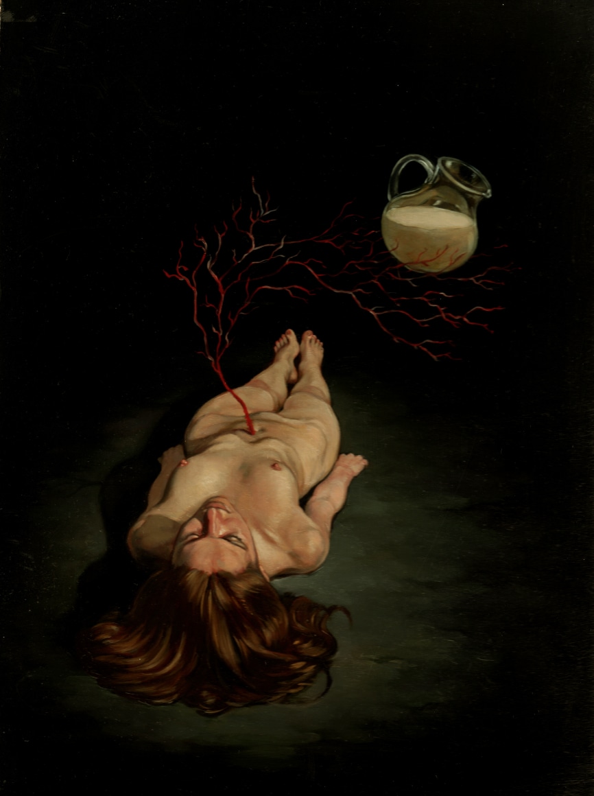 ERIK THOR SANDBERG Vessel 2012, oil on panel, 12 x 9 inches