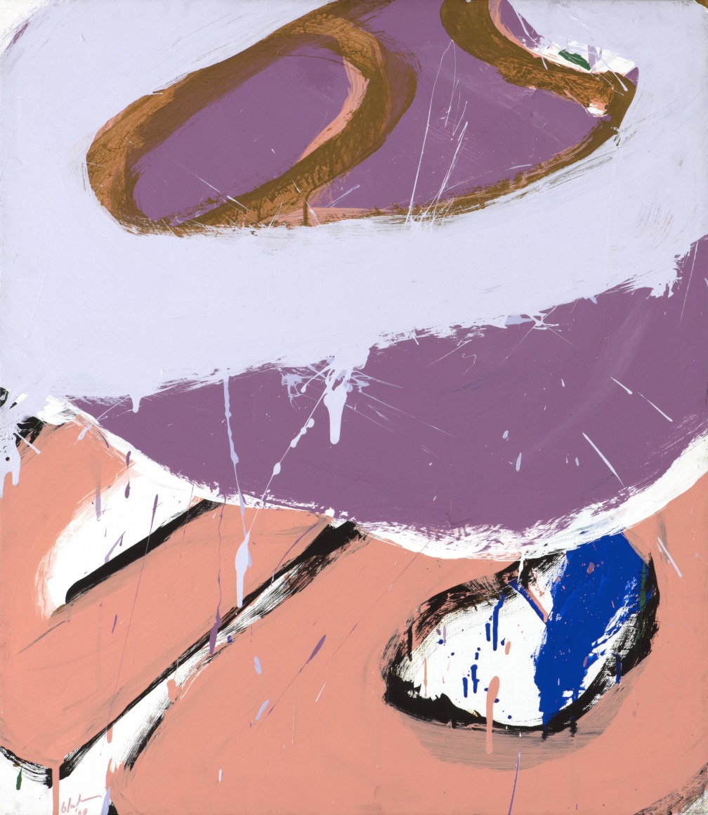 Norman Bluhm  Untitled  c.1970, oil on canvas, 28 x 24 inches.