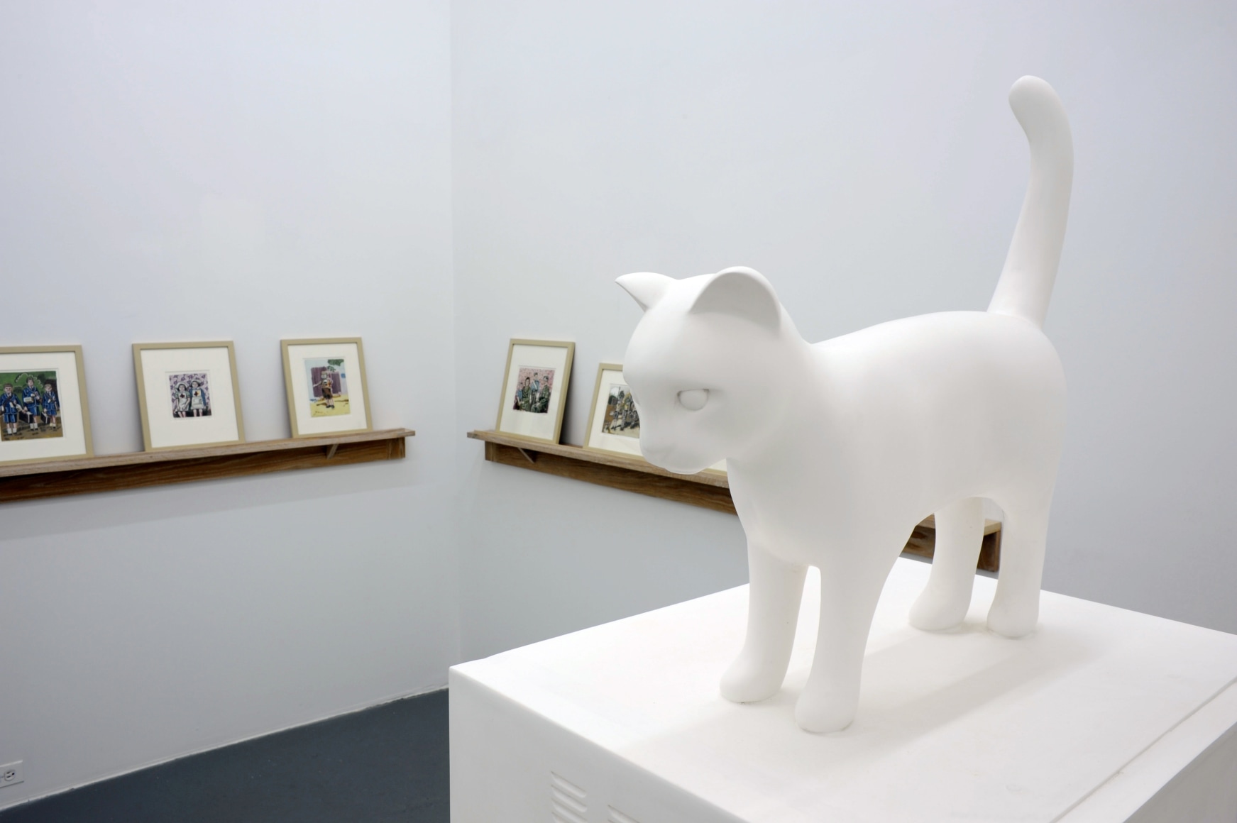 JULIE ROBERTS and KENNY HUNTER  Nothing Lasts Forever 2012. Installation view: CONNERSMITH.