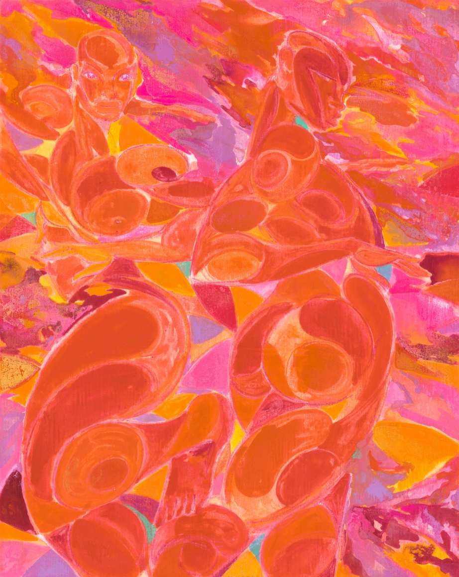 Tunji Adeniyi-Jones, Lilac Shade II, 2023