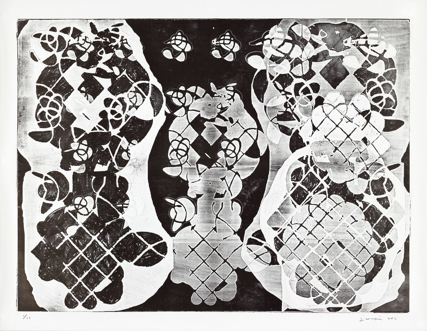 Terry Winters Wood/Cut/Figures,&nbsp;2011