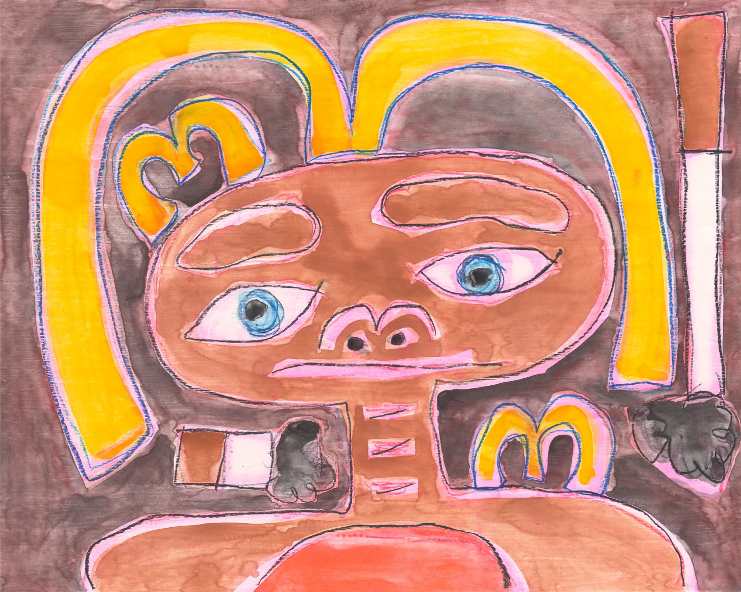 Katherine Bernhardt Untitled, 2024