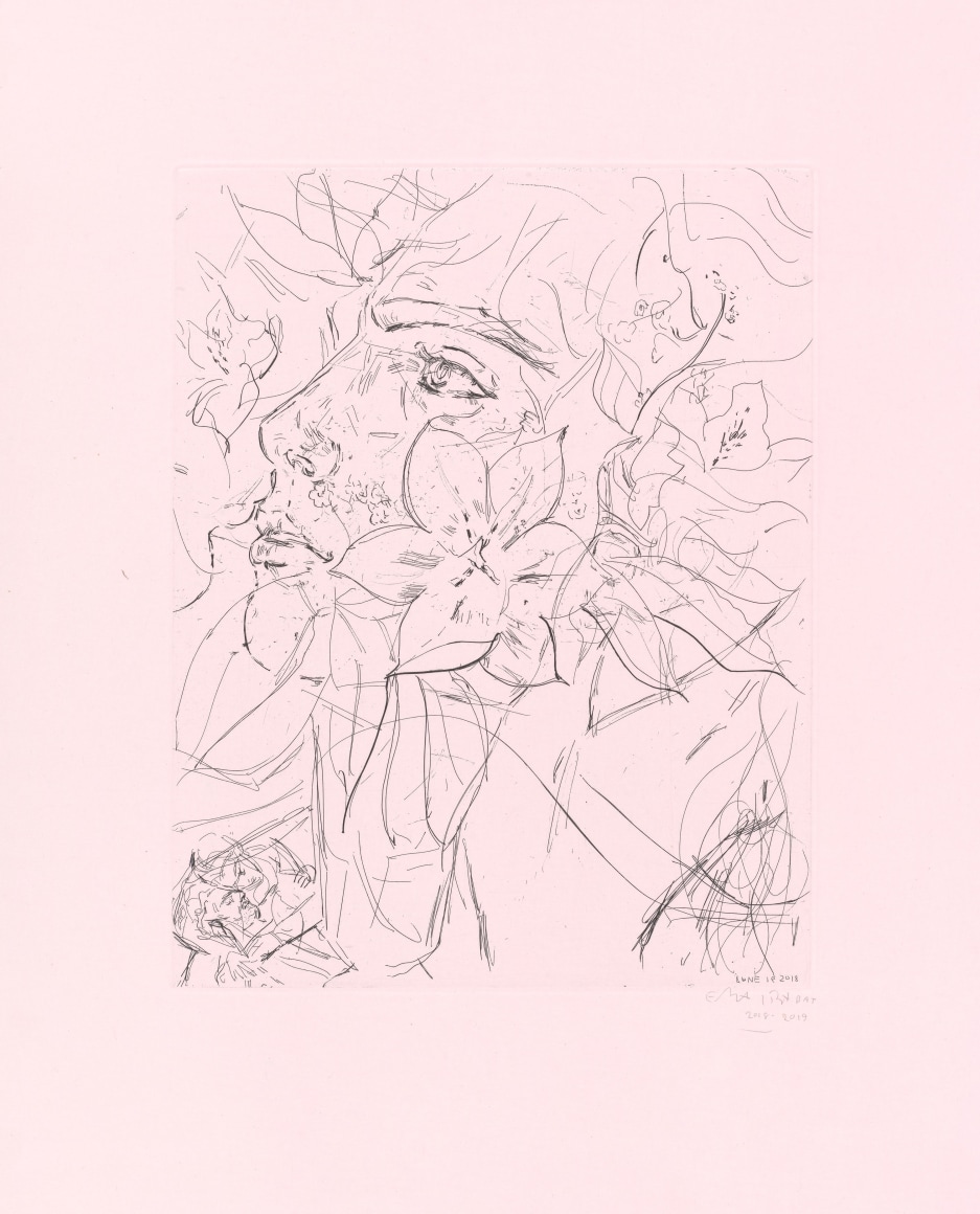 Elizabeth Peyton Timoth&eacute;e/Elio (Call Me By Your Name), 2019